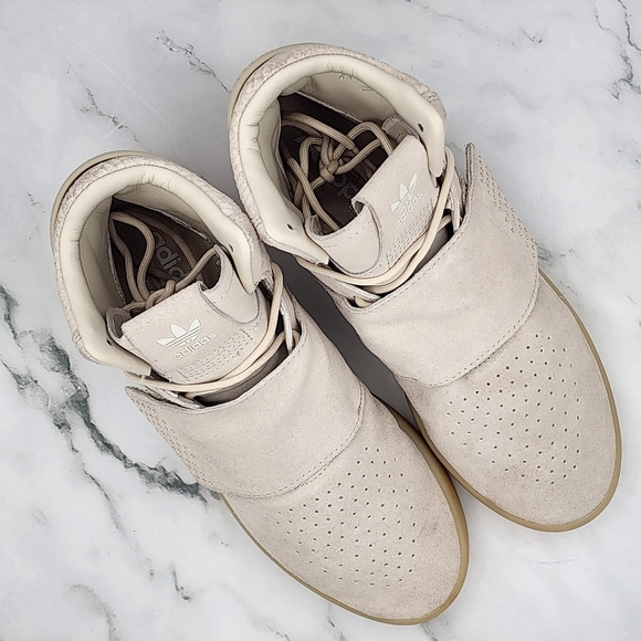 Adidas - Tubular Invader Strap Sneakers - Beige - US 7½ - Picture 8 of 16